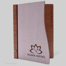 WOOD MENU COVERS 6